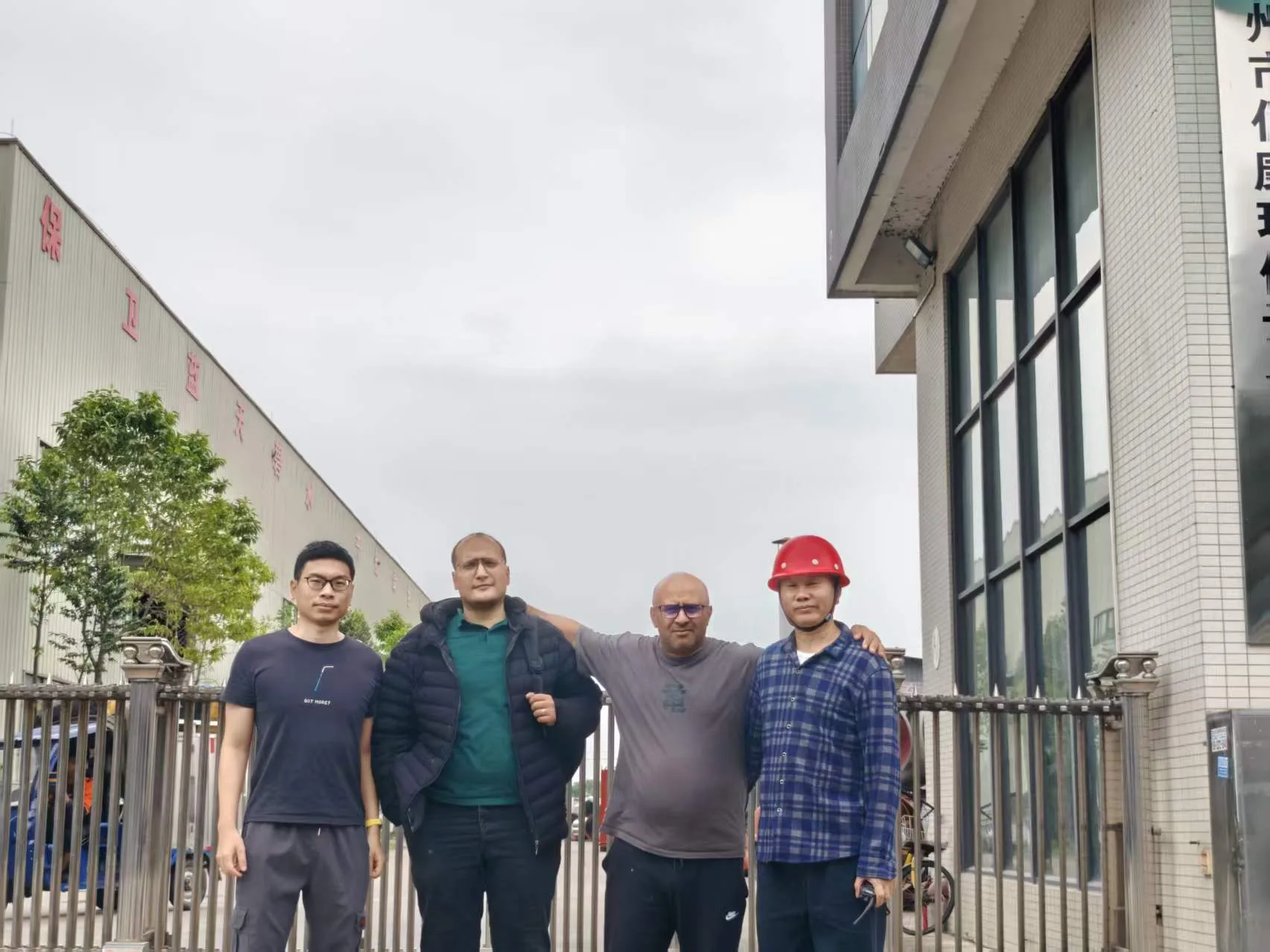 欢迎土耳其客户来我司参观